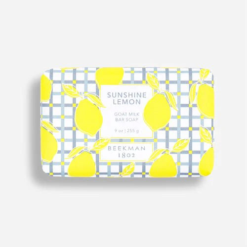 Beekman Sunshine Lemon Bar Soap