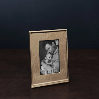 Beatriz Ball Emerson 4X6 Vertical Gold Frame handmade tarnish free aluminum alloy 
