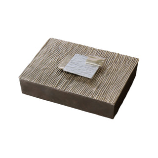 Beatriz Ball Sierra Modern Manhattan Medium Lidded Box handmade tarnish free aluminum alloy 