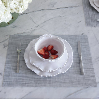 Beatriz Ball Vida Grey Placemat Set of 4 reusable washable eco-friendly sustainable