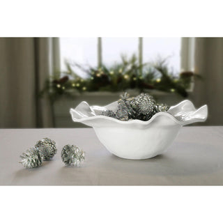 Beatriz Ball Vida Havana White Large Bowl handmade luxury melamine BPA free PABA free dishwasher safe
