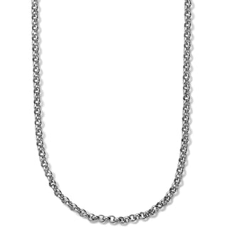 An adjustable silver lobster claw necklace with a delicate chain design. Brighton Vivi Delicate Petite Charm Necklace