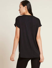 Load image into Gallery viewer, Boody Black Downtime Lounge Top
