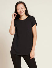 Load image into Gallery viewer, Boody Black Downtime Lounge Top

