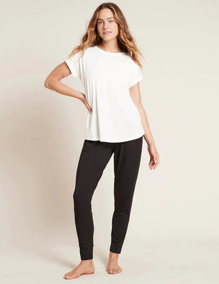 Downtime-Lounge-Top-white-front, organic bamboo