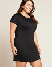 Load image into Gallery viewer, Boody Black Goodnight Night Dress

