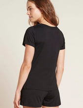Load image into Gallery viewer, Boody Black Goodnight Sleep Tee
