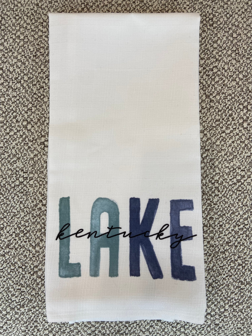 Kentucky Lake Tea Towel
