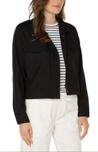 Load image into Gallery viewer, Liverpool Black Utility Crop Jacket
