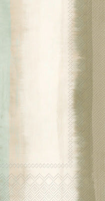 A package of guest towels with a striped pattern.