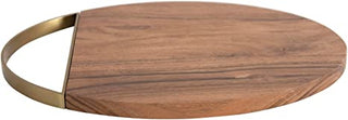Oval Acacia Wood Cheese Board