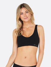 Load image into Gallery viewer, Boody Black Padded Shaper Crop Bra
