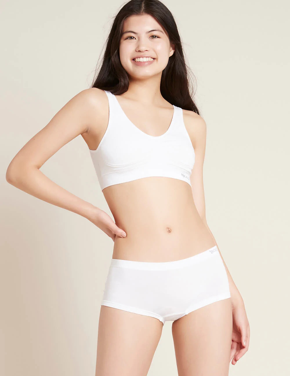 Boody White Padded Shaper Bra