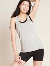 Load image into Gallery viewer, Boody Light Grey Racerback Active Tank
