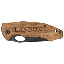 Load image into Gallery viewer, P. Graham Dunn Wood Pocket Knife
