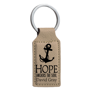P. Graham Dunn Tan Keychain