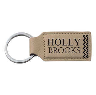 P. Graham Dunn Tan Keychain