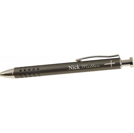 P. Graham Dunn Grey Metal Pen