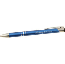 Load image into Gallery viewer, P. Graham Dunn Blue Metal Pen
