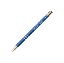 Load image into Gallery viewer, P. Graham Dunn Blue Metal Pen

