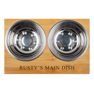 P. Graham Dunn Pet Bowl with Stand