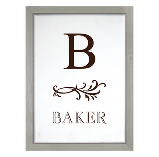P. Graham Dunn Small Framed Sign