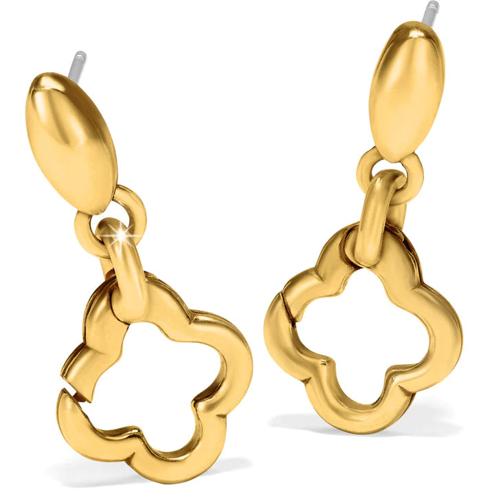 Brighton Gold Amulet Earrings