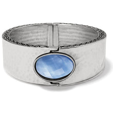 Load image into Gallery viewer, Brighton Blue Moon Hinged Bangle
