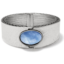 Load image into Gallery viewer, Brighton Blue Moon Hinged Bangle
