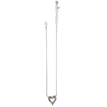 Load image into Gallery viewer, Brighton Callie 2-Tone Heart Necklace
