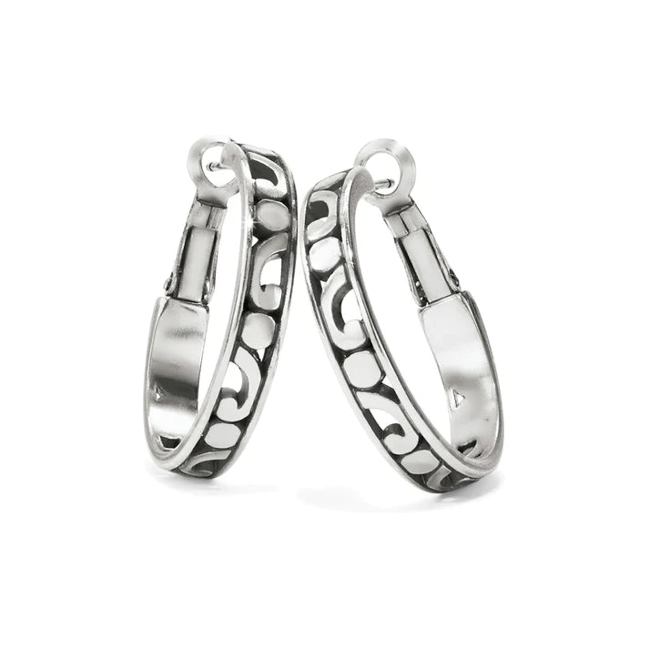 Brighton Contempo Small Hoop Earrings Silver