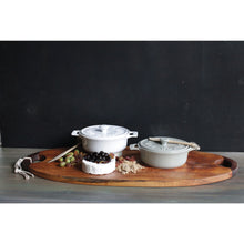 Load image into Gallery viewer, Round Stoneware Brie Dish
