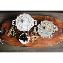 Load image into Gallery viewer, Round Stoneware Brie Dish
