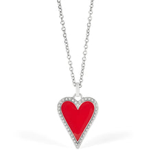 Load image into Gallery viewer, Brighton Red Dazzling Love Necklace
