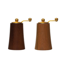 Load image into Gallery viewer, Acacia Salt &amp; Pepper Mill Set
