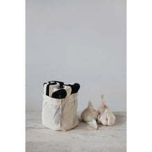 Load image into Gallery viewer, Black &amp; Cream Cotton Knit Dish Cloths
