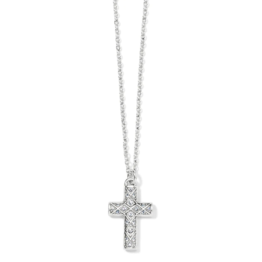 Brighton Diamond Cross Necklace