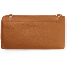 Load image into Gallery viewer, Brighton Brown/White Duet Zip Pouch
