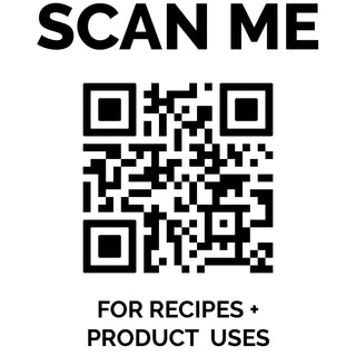 QR code available to scan for recipes and product uses for the lemon and fig marmalade