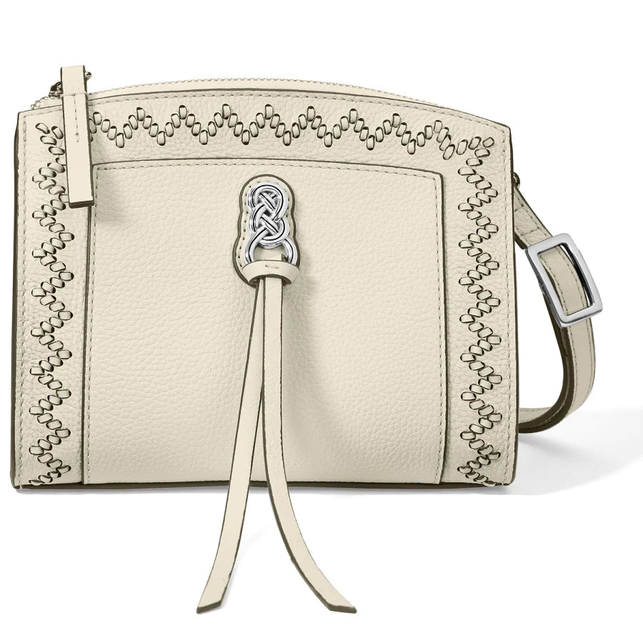 Brighton White Gigi Mini Crossbody