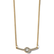 Load image into Gallery viewer, Brighton Illumina Gold Bar Necklace
