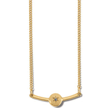 Load image into Gallery viewer, Brighton Illumina Gold Bar Necklace

