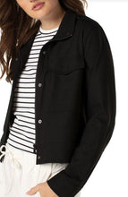 Load image into Gallery viewer, Liverpool Black Utility Crop Jacket

