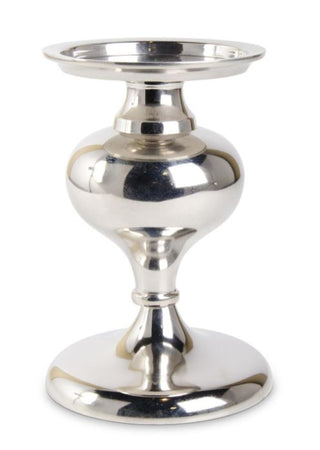 Polished Silver Candle Holder Assorted