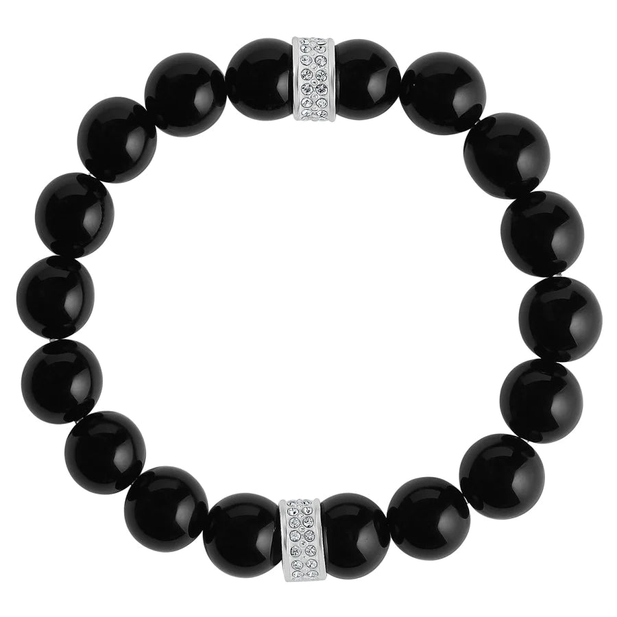 Brighton Black Meridian Stretch Bracelet
