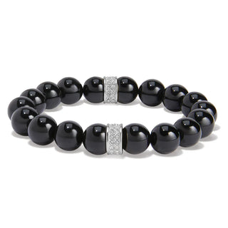 Brighton Black Meridian Stretch Bracelet