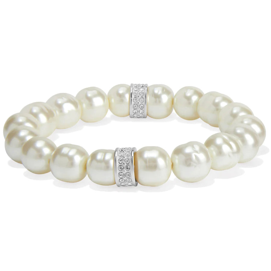 Brighton Cream Meridian Stretch Bracelet