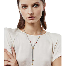 Load image into Gallery viewer, Brighton Meridian Two Tone Petite Y Necklace
