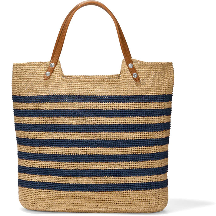 Brighton Palmier Raffia Tote