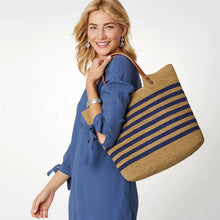 Load image into Gallery viewer, Brighton Palmier Raffia Tote
